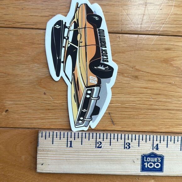Black Diamond Muscle Car Cargo Box CAR Sticker / Decal Automotive Equipment - Picture 3 of 5